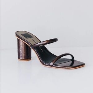 Dolce Vita Metallic Brown Mules